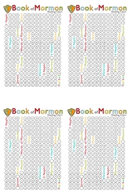 Book of Mormon reading charts for the kids – The Idea Door